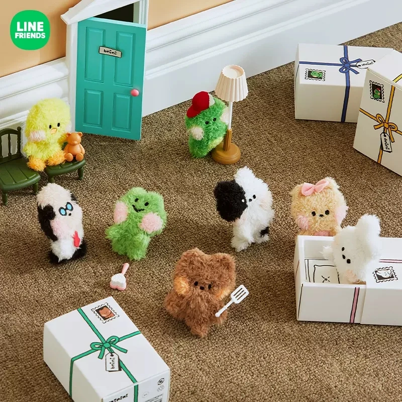 

Kawaii LINE FRIENDS Anime Hobby Brown Sally Cony Choco Minini Series Mini Plush Doll Doll Creature Gift
