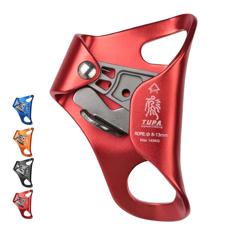 

Aluminum Alloy Chest Ascender Rock Climbing Tree Arborist Rappelling Gear Equipment Rope Clamp for 8~13MM Rope for Climbing