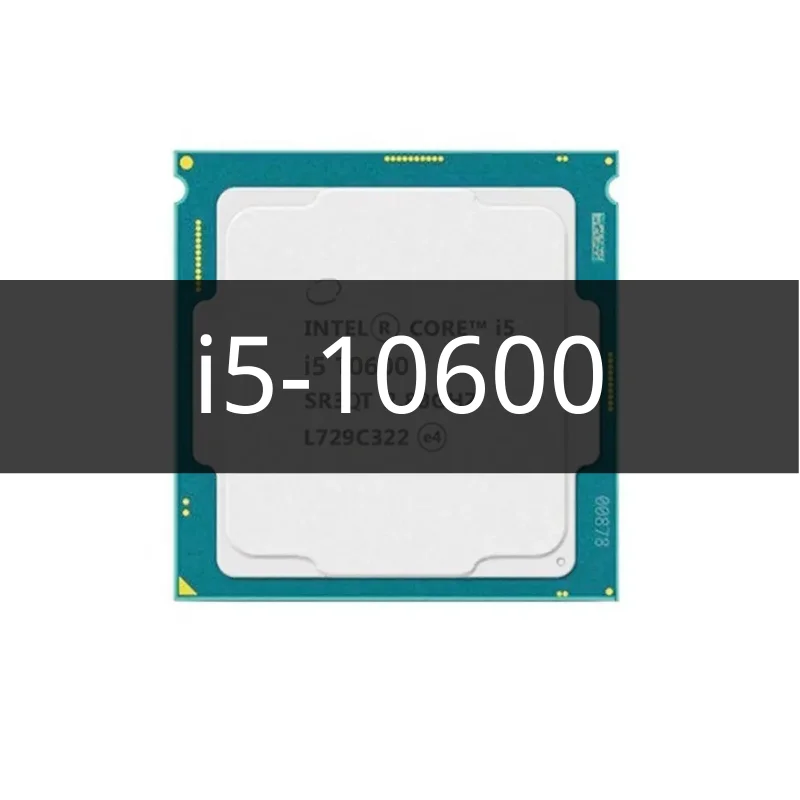 

I5 10th Gen Comet Lake 6 Core Cpu 3.3 Ghz Lga 1200 65w Desktop Processor Core I5-10600