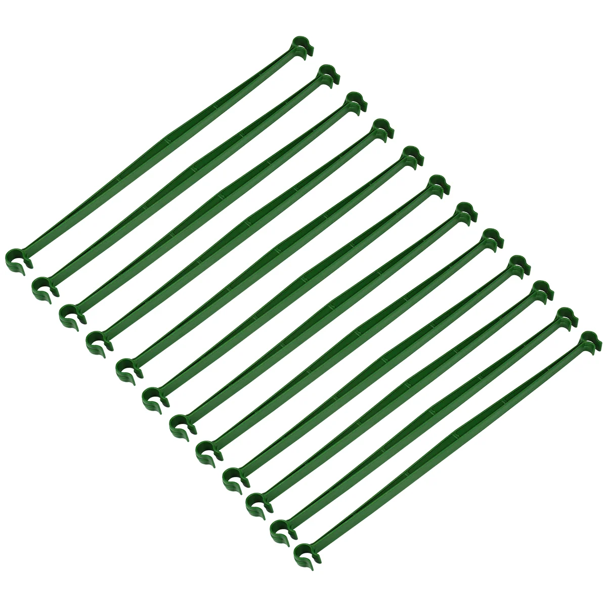 

12pcs Expandable Trellis Connectors Plastic Connecting Rod Brackets Gardening Supplies for Any Plant Stakes
