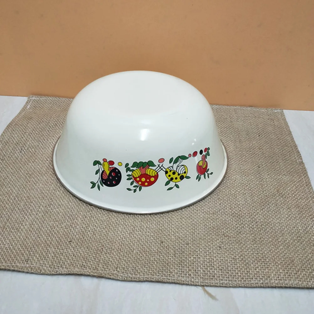 3 шт. эмалированная салатница для смешивания яиц посуда контейнер хлеба глубокий