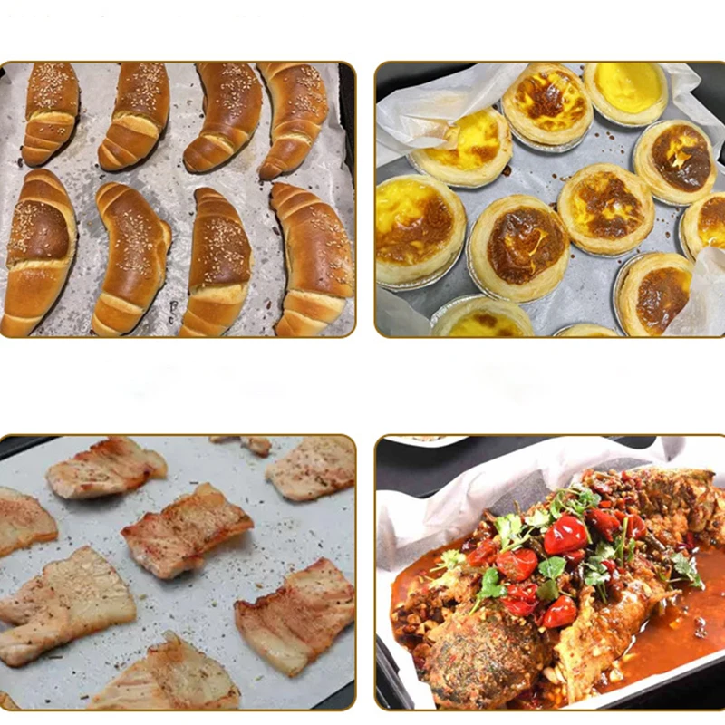 100 шт. бумага для выпечки маффинов устойчивая к высоким температурам масляная