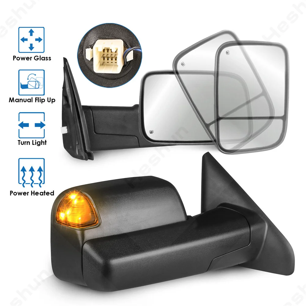 

Зеркало буксировочное для Dodge RAM 1500 2002-2008 RAM 2500 RAM 3500 2003-2009