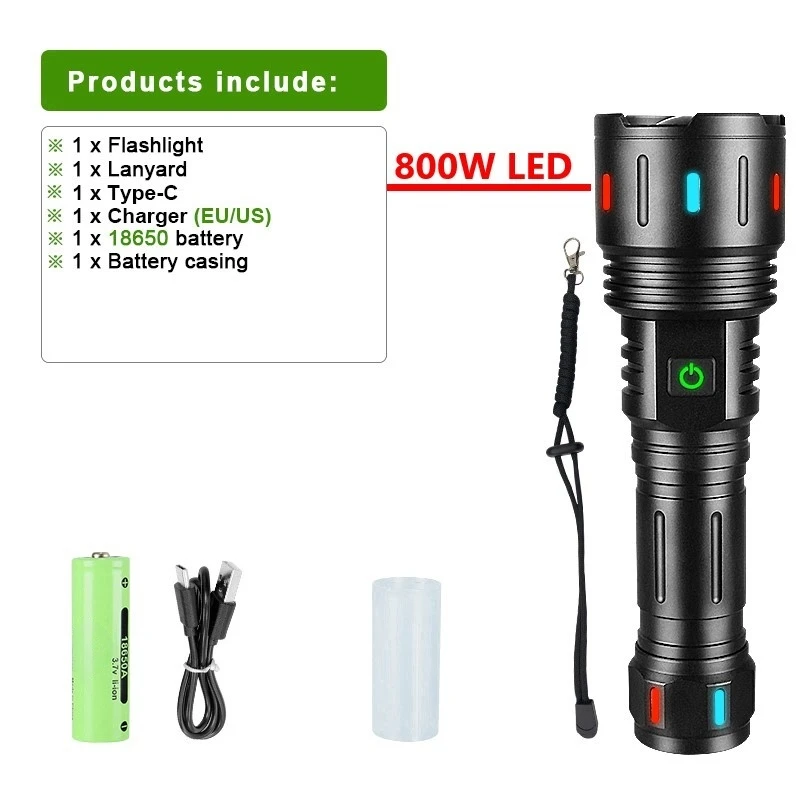 

Лазерный фонарик Luminus белый