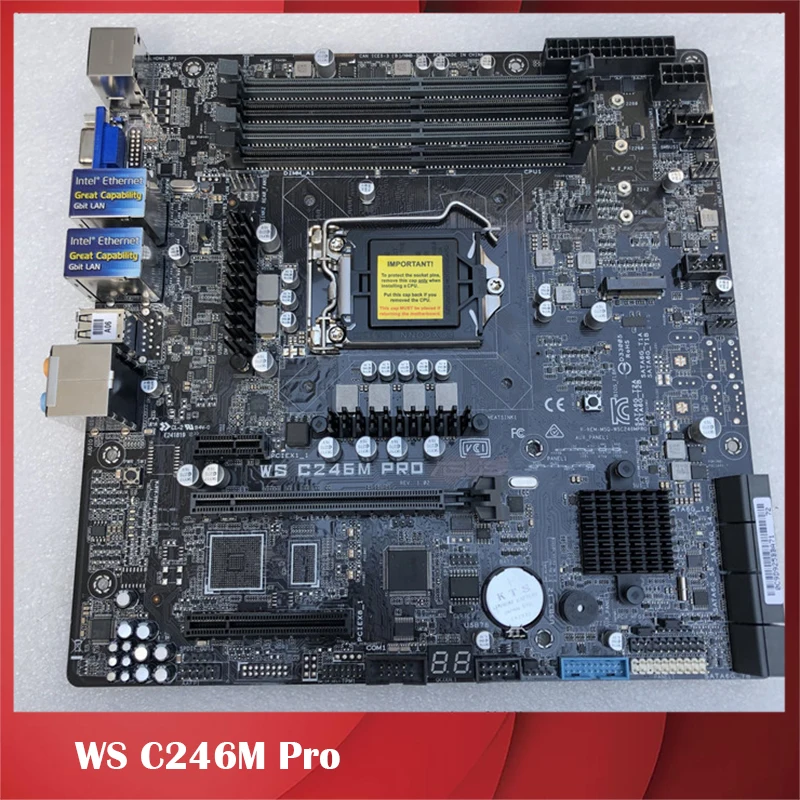 

Original Workstation Motherboard For ASUS WS C246M Pro Testing Before Shipment