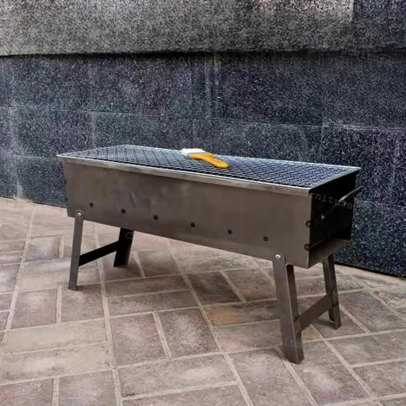 Уличная печь для барбекю кебаба Портативная Домашняя уличная пикника на углях