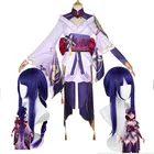 Костюм игры Genshin Impact Raiden Shogun, костюм аниме для косплея, сексуальное платье, женское кимоно, Униформа, комплекты для Хэллоуина