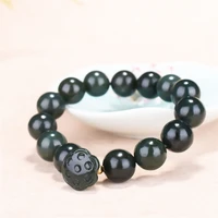 hot selling natural hand carve hetian jade bracelet lotus seeds fashion jewelry accessories men women luck gifts1