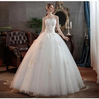 womens wedding dresses spring summer sweetheart lace applique vestidos de novia paillette lace up bridal ball gown