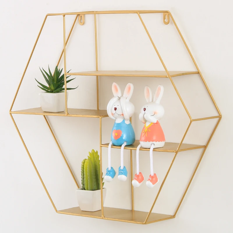 Супербольшая полка для маникюрного салона настенная висячая демонстрации