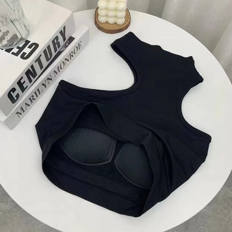 Топы для женщин трикотажные сексуальные укороченные топы с открытыми плечами