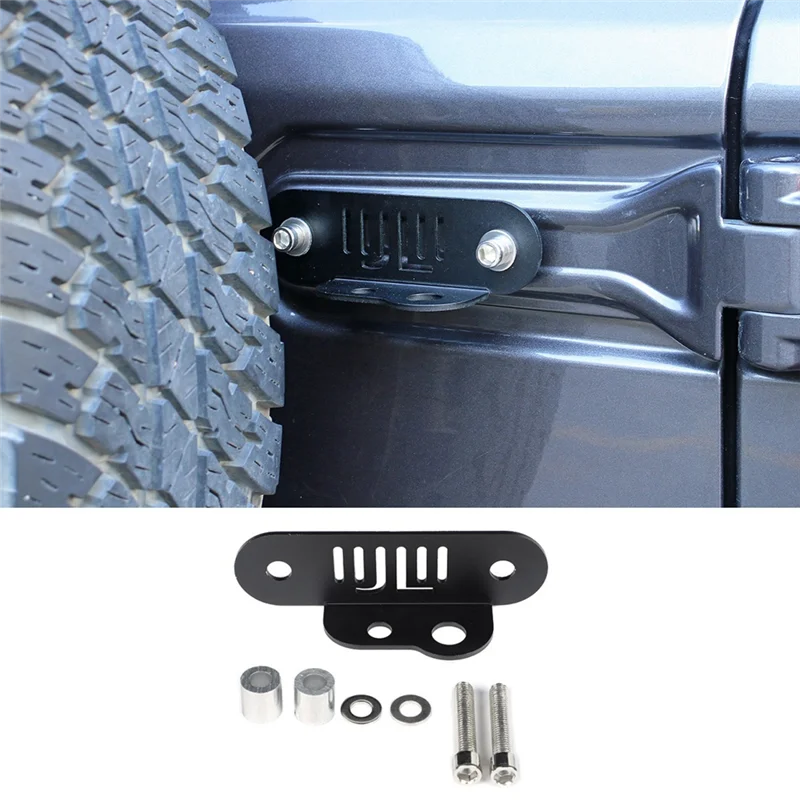 

Держатель для задней двери автомобиля, петля и антенна для Jeep Wrangler JL 2018-2022, аксессуары