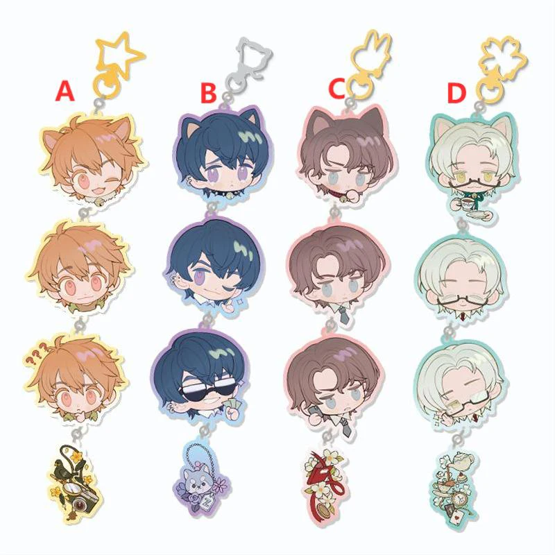 Аниме брелок слезы темиса люк персе Мариус фон Хаген акриловый ремешок фигурка 6