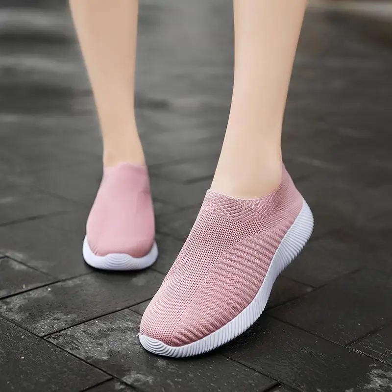 Women Vulcanized Shoes High Quality Women Sneakers Slip on Flats Shoes Women White Sneakers 2022 Tenis Feminino Female Shoes