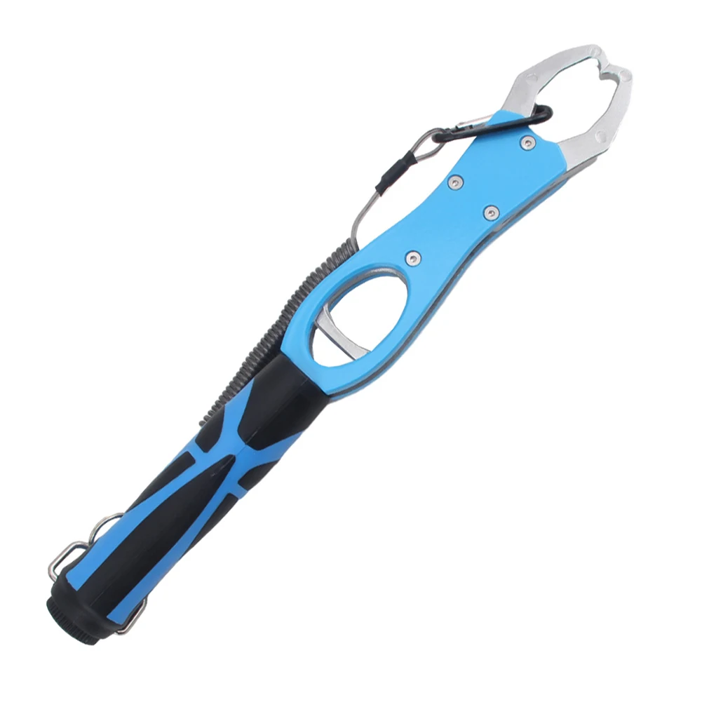 

Anglers Fish Grabber Red Retentiop Rope Fishing Gripper Lip High Quality Weighing Control Comfortable Grip Fish Grabber Plier