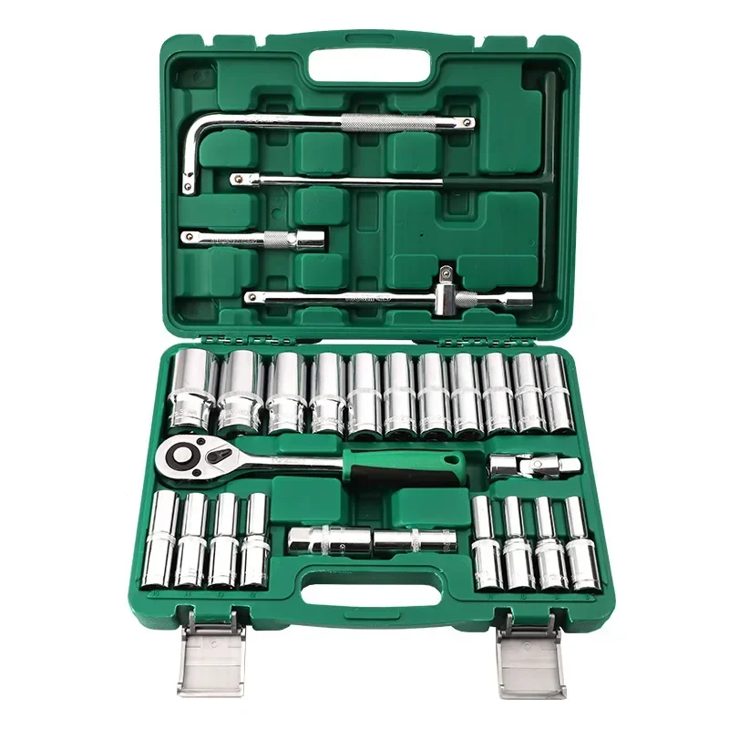 Инструмент для ремонта автомобиля гаечный ключ с храповым механизмом набор