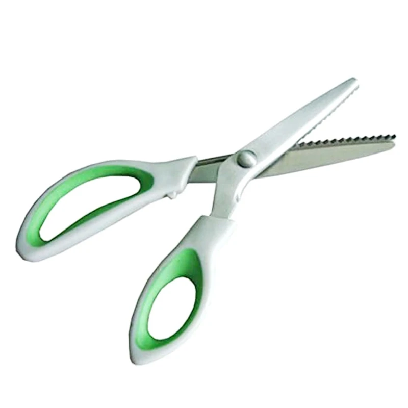 

Green Shears Comfort Grips Crafts Cut Sewing Scissors Professional Handheld Dressmaking DIY Photo Album Scissors