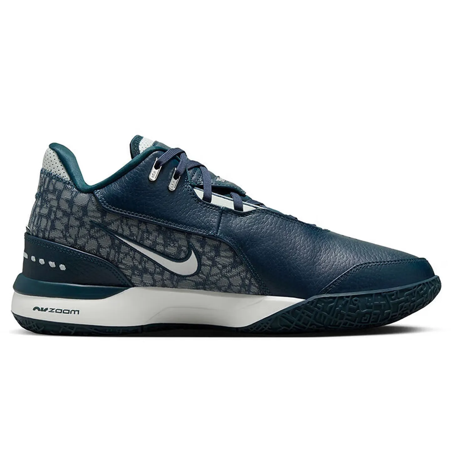 Фото Баскетбольные кроссовки Nike Zoom LeBron NXXT LeBron — нескользящие, прочные, с амортизацией, долговечные FJ1567-400 №3