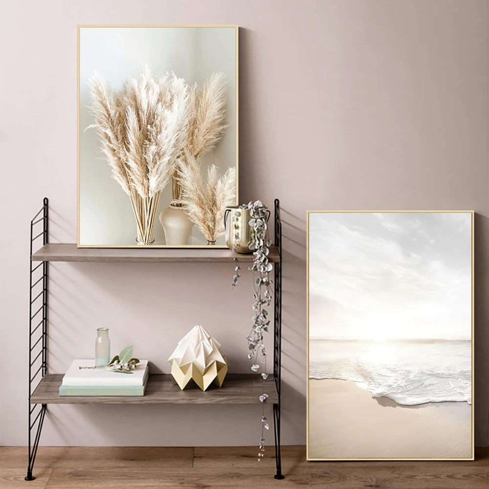 

Aesthetic Landscape Artwork Canvas Paintings Modern Minimalist Living Room Hanging Nordic Wall Posters Pictures Home Decor