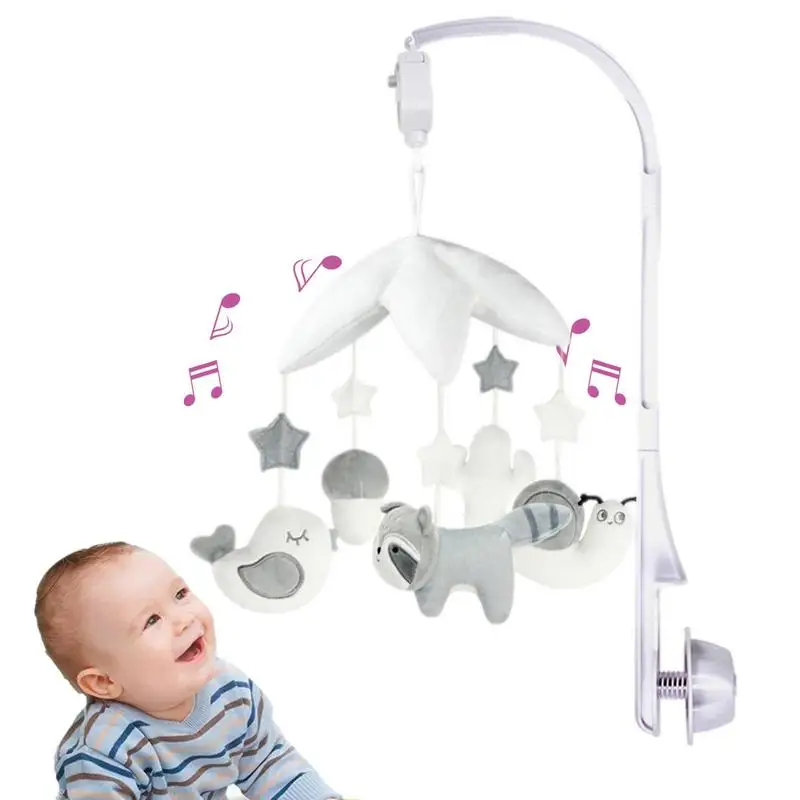

Crib Mobile Toys For Crib Bed Decoration Toy Suspending Rotating Bell With Melodies Dual Purpose