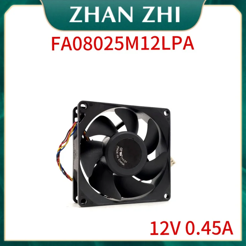 Master Fa08025m12lpa 8025 Computer Case Cpu 12v 0.45a Copper Core Cooling Fan C.pu Fan Cooler Fan