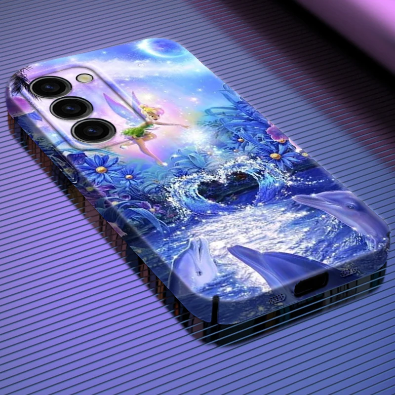 

Wonderful Fairy Tinker Bell Phone Case For Samsung Galaxy S23 S22 Pro Plus Ultra 4G 5G A03 Funda Back Feilin Film Hard Cover