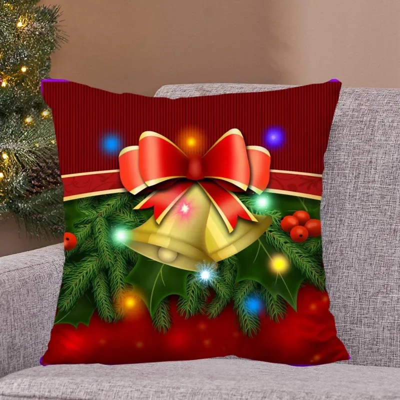 

Чехол для подушки Merry Christmas HEARMY