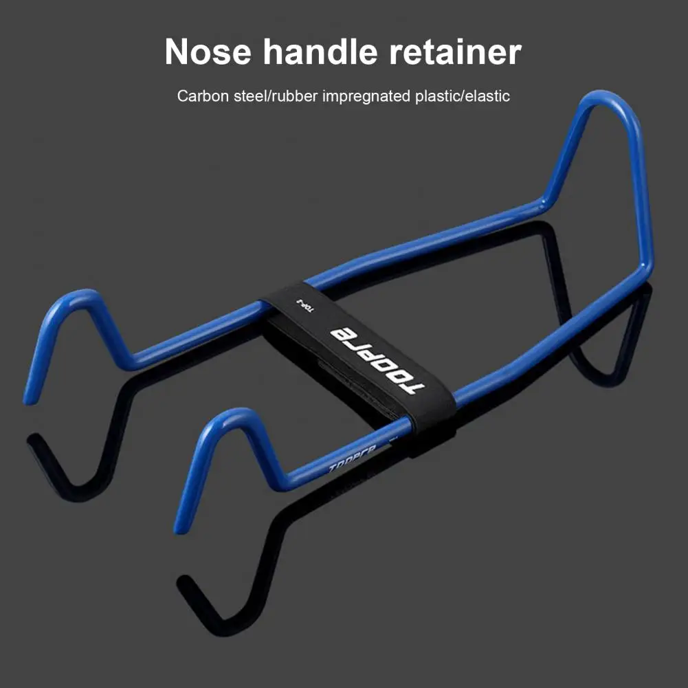 

Practical Stainless Steel Bike Handlebar Holder Good Elasticity Belt Crank Resistant Bike Handlebar Holder Anti-corrosion