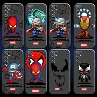 venom spiderman marvel alliance for samsung a11 a21s a31 a32 a41 a51 a71 a52 a72 4g 5g phone case coque funda soft