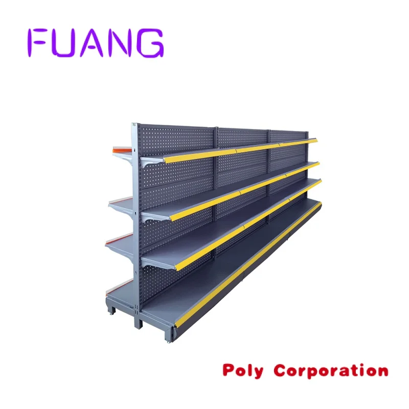 Guichang Customized Single-sided supermarket equipment Shop rackretail display stand