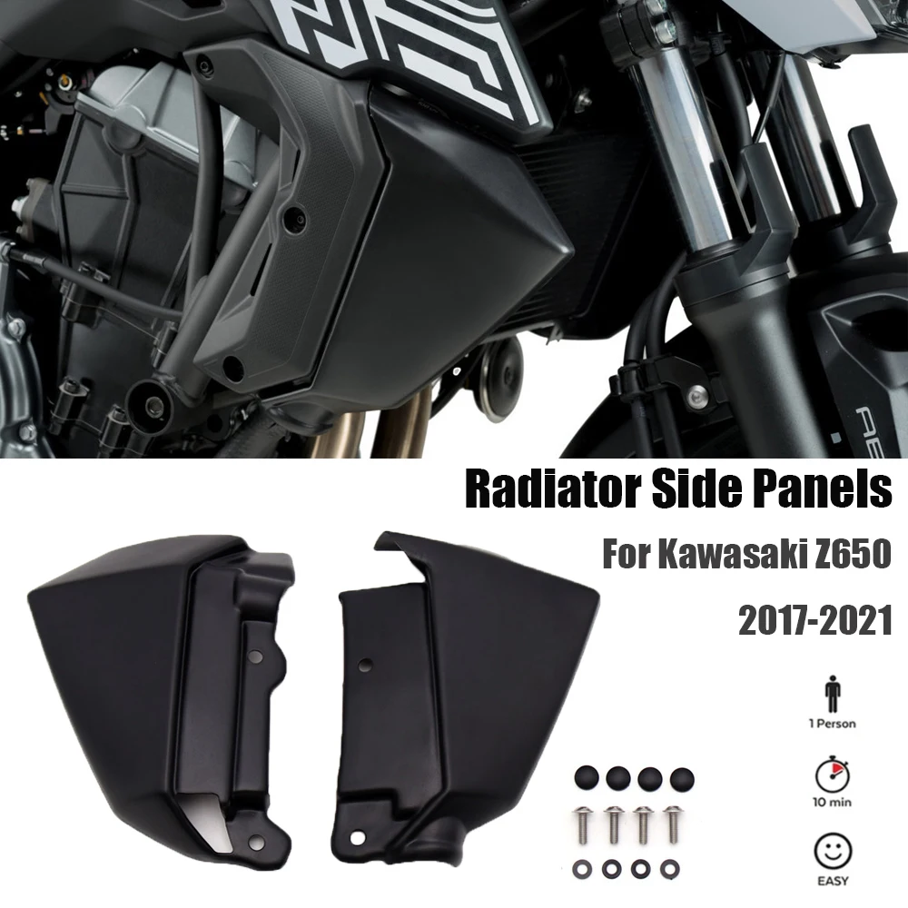 Новые колпачки радиатора мотоцикла боковые панели защитные чехлы с обеих сторон