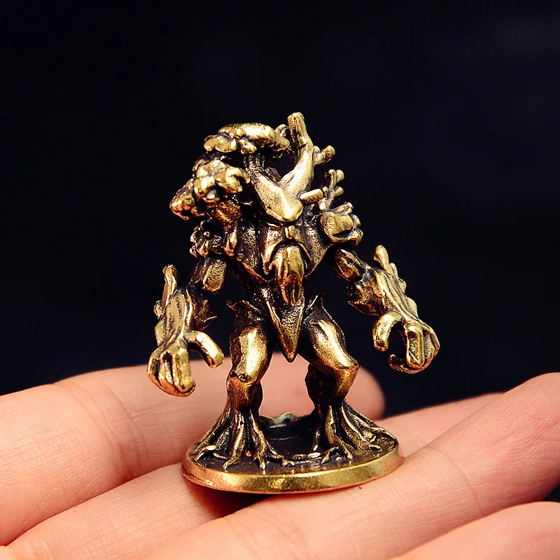 Миниатюрная статуэтка духа из меди юрий владимирович коцеруба гигиена духа коцеруба