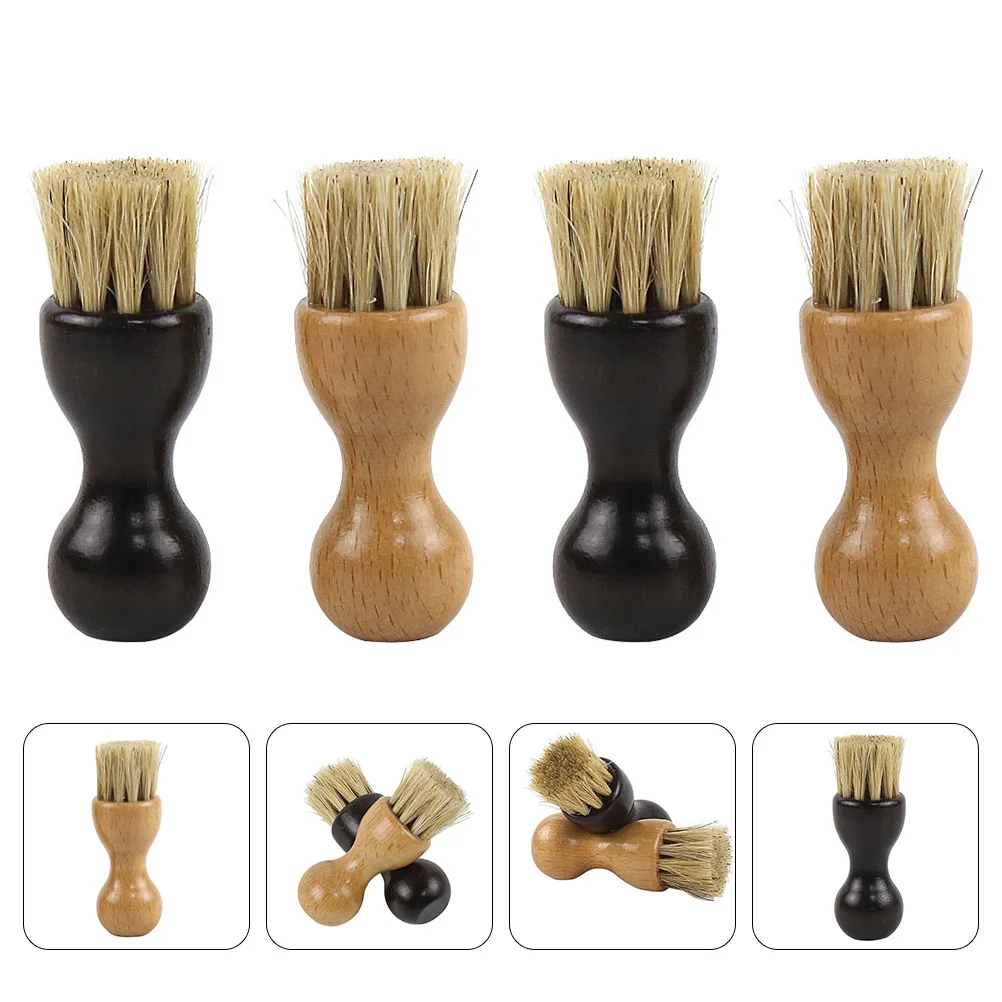 

4Pcs Multifunction Shoes Brush Shoes Cleaning Brushes Shoe Polish Applicator