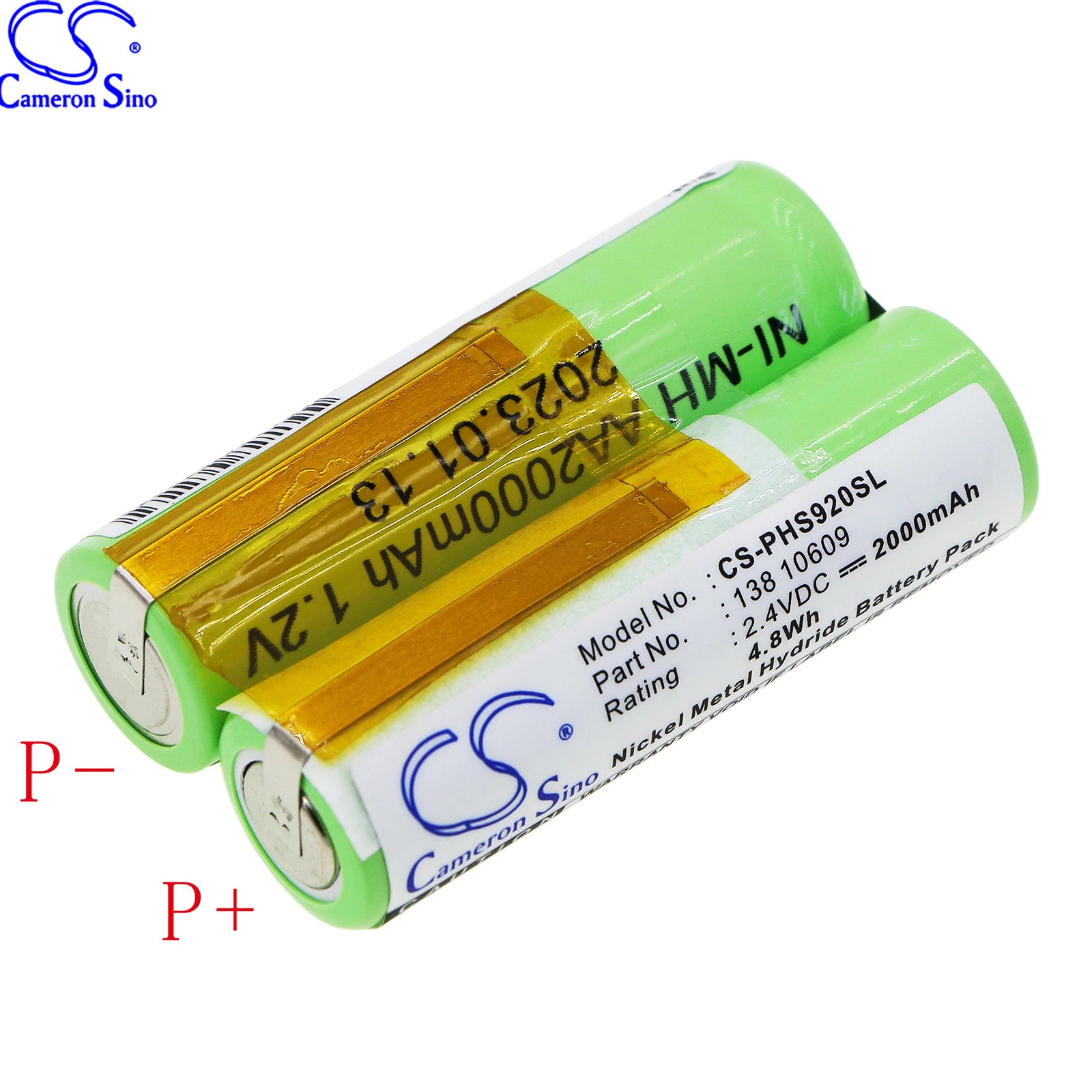 Сменный аккумулятор CS для Panasonic E150 E151 E152 E153 E154 E155 ER150 ER151 ER152 ER153 ER154 2000mAh/WH