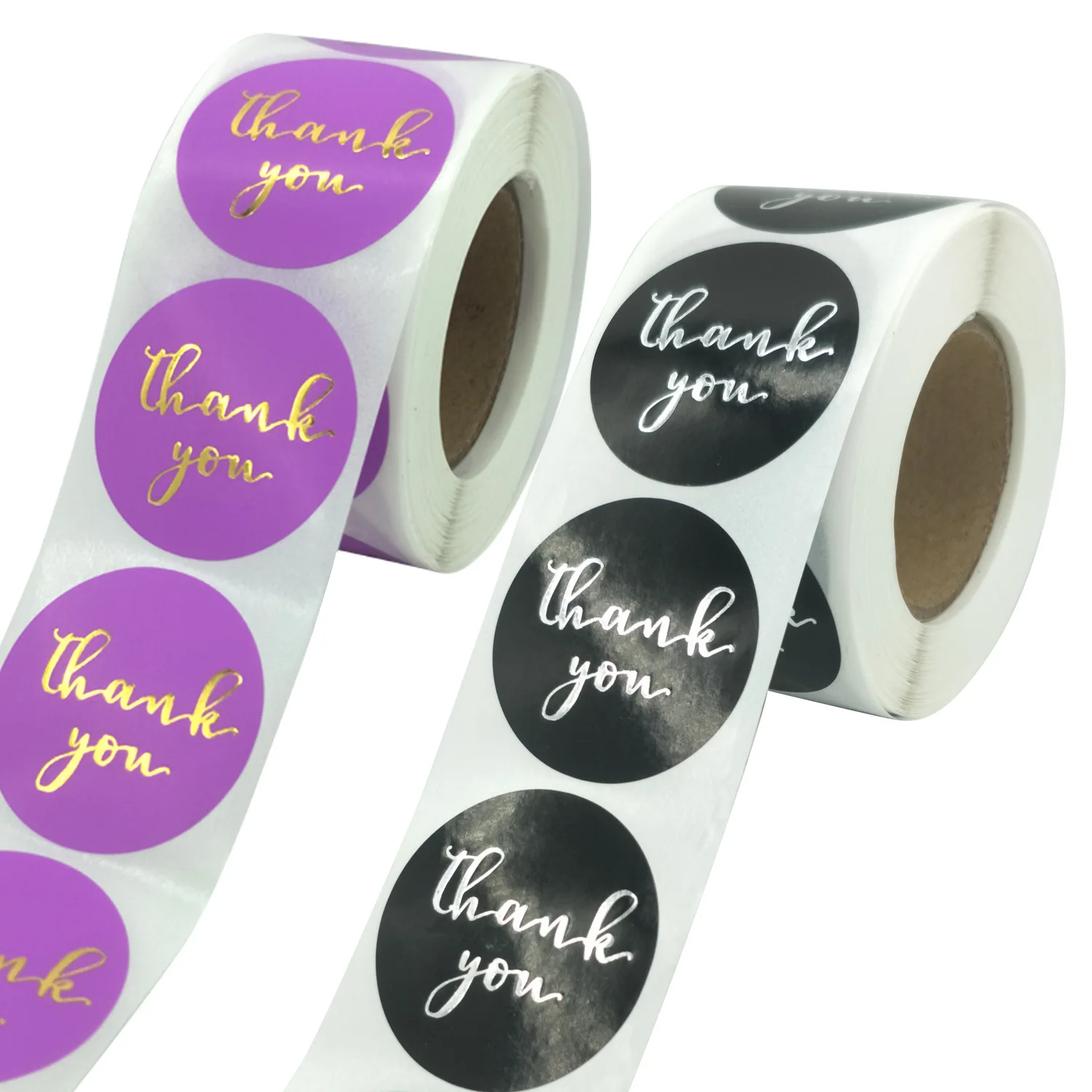 

500Pcs/roll Thank You Stickers Thank you for Supporting My Small Business Label Stickers For Packaging Box Stationary Decoration