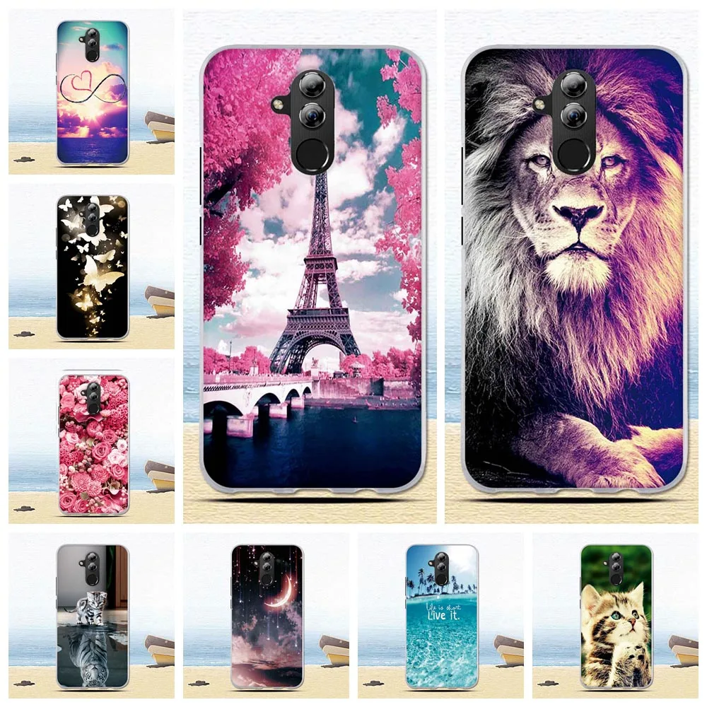 

soft TPU case For Huawei Mate 20 Lite Case 6.3 inch Transparent Silicone Phone Cover For Huawei Mate 20 Lite Coque Capa