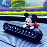 disney cars temporary parking number plate mickey car decoration car decorations cute anime car assessoires interior for women