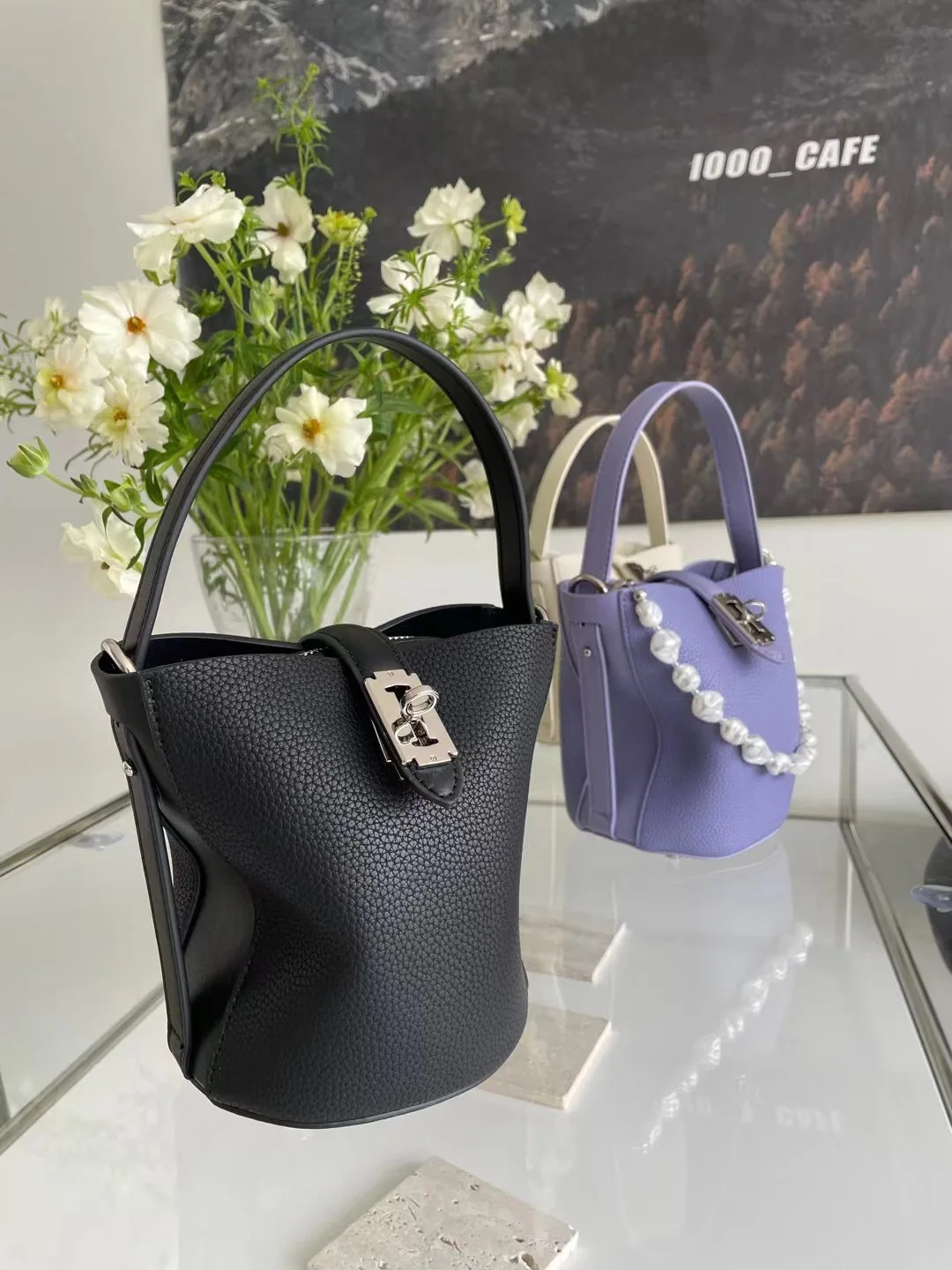 

2022 New Single Shoulder Satchel Fashion Portable Bucket Bag Women's Bag Tote Bag