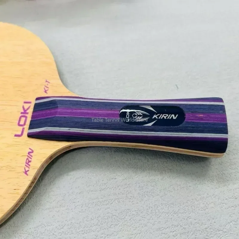 LOKI-Kirin Table Tennis Racket Bottom Plate, Pure Wood Training Bottom Plate, Arc Circle Fast Attack, K1-T (art.: 3920cbb6c51ec) - 3920cbb6c51ec