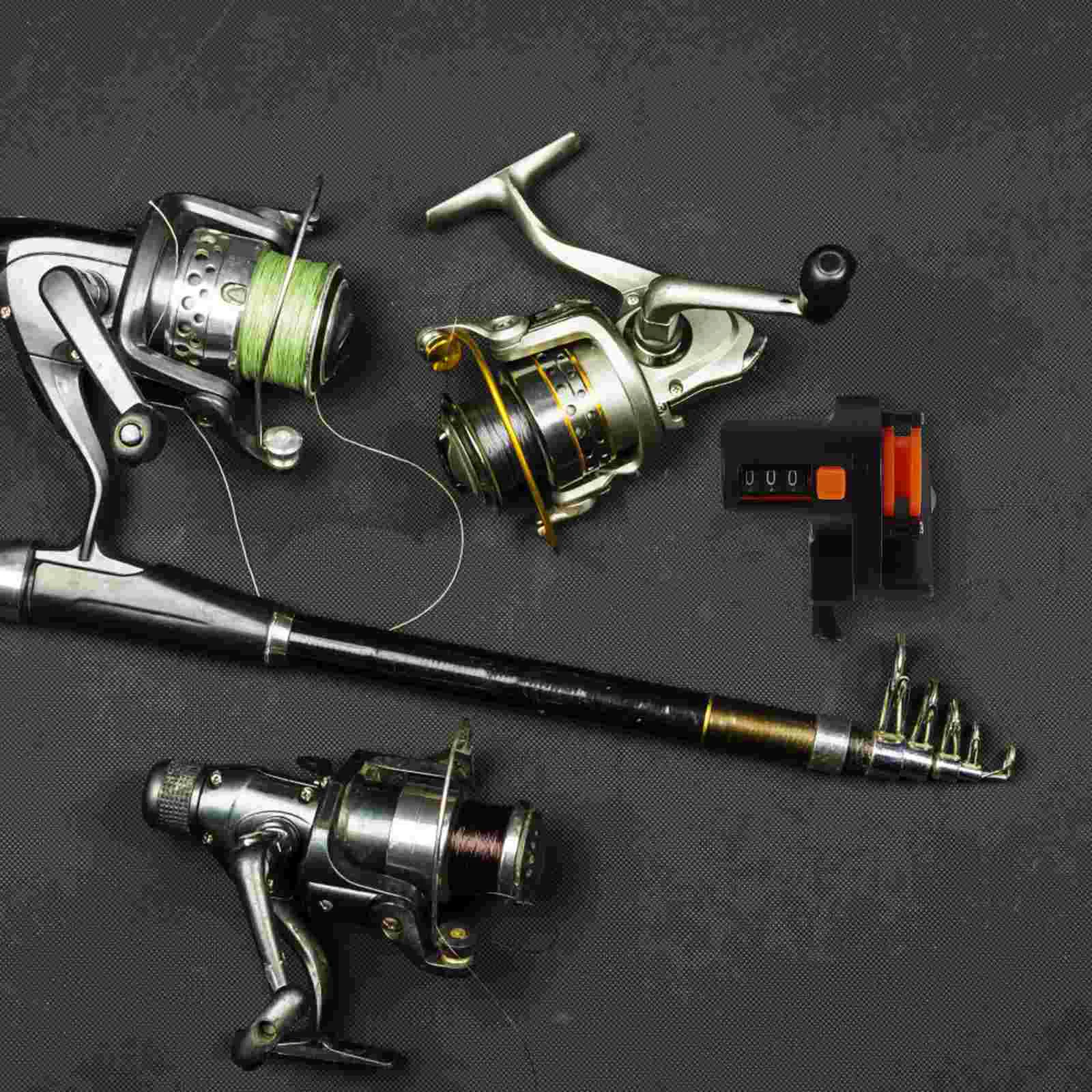 Портативный датчик длины рыбной проволоки намотчик лески измерительный скалер