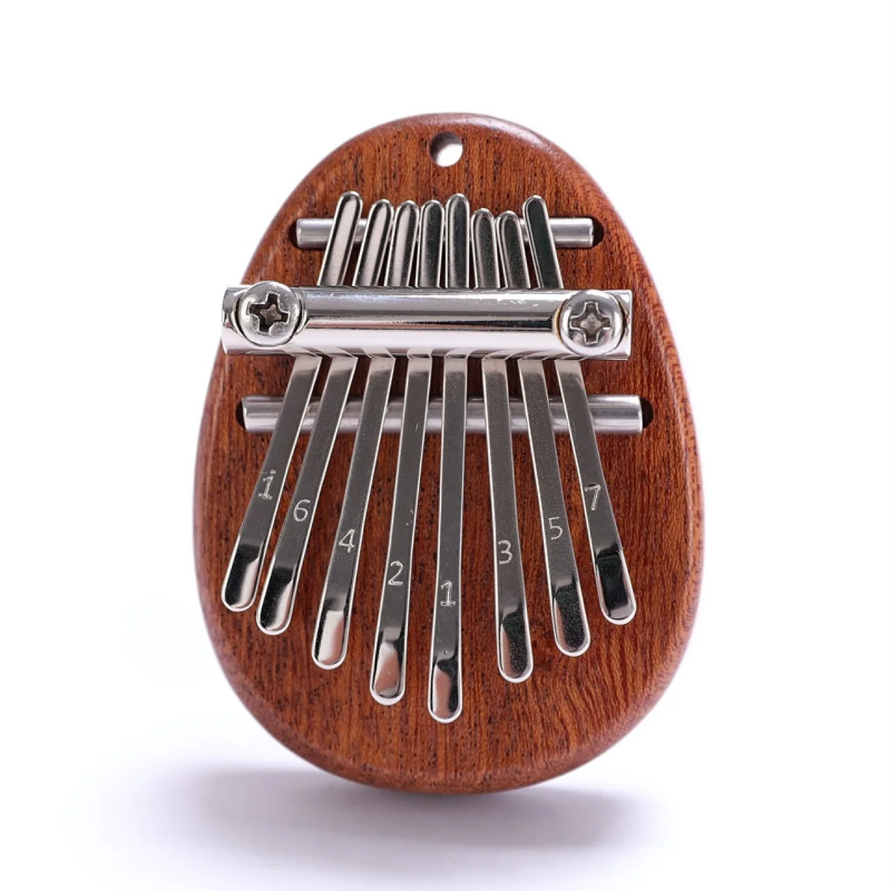 

Mini Kalimba 8 Keys Finger Thumb Piano Keyboard Musical Instrument Cute Accessory Pendant Gift for Kids Girlfriend