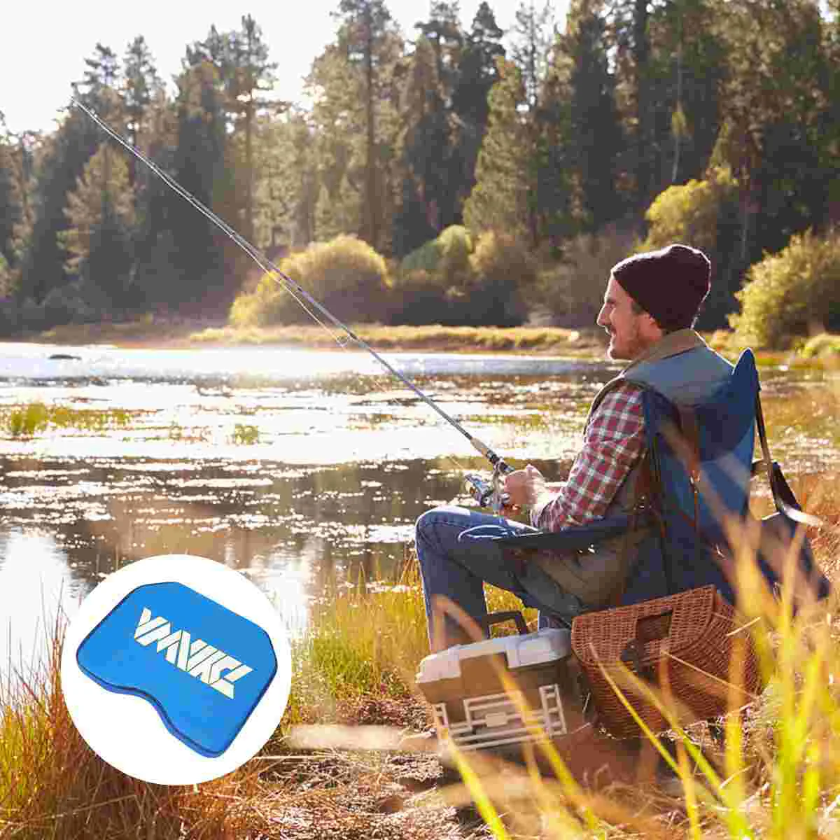 

2pcs Seat Cushion Canoe Fishing Boat Seat Cushion Pad (Random Color)