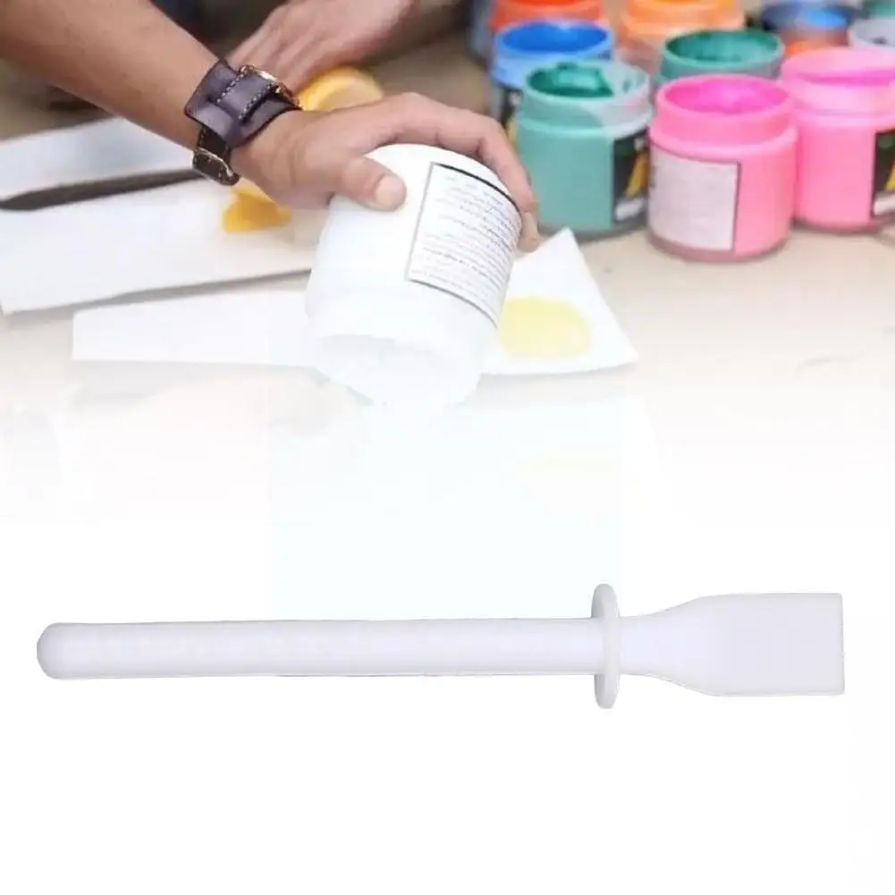 

5pcs Plastic Palette Knife Painting Mixing Tools For Watercolors Carving Oil Painting Artist Art School Students Supply E7w9