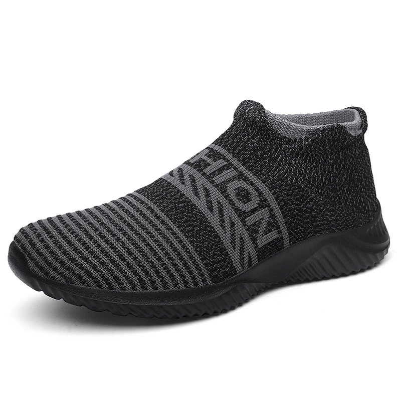 

2022 New Sneakers Men Spring Summer Fashion Casual Loafers Shoes Outdoor Walking Breathable Zapatillas Deportivas Hombre Black