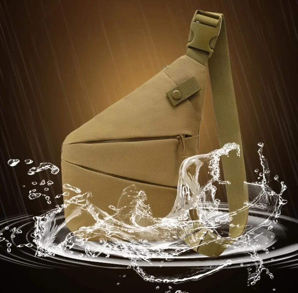 Нагрудные сумки камуфляжная водонепроницаемая тактическая сумка на одно плечо