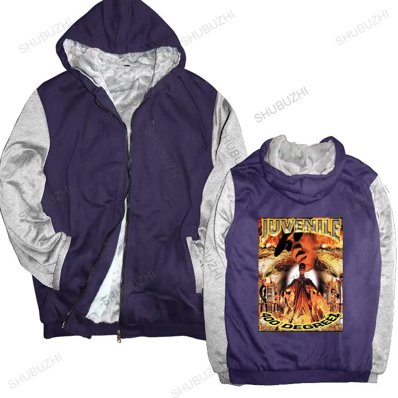 

warm coat men fleece hoody Juvenile 400 Degreez men winter sweatshirt drop shipping thick jacket male hooded zipper