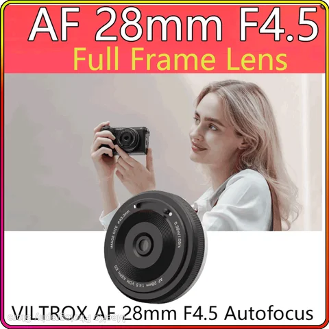 VILTROX 28 мм F4.5  объектив для Sony E Mount