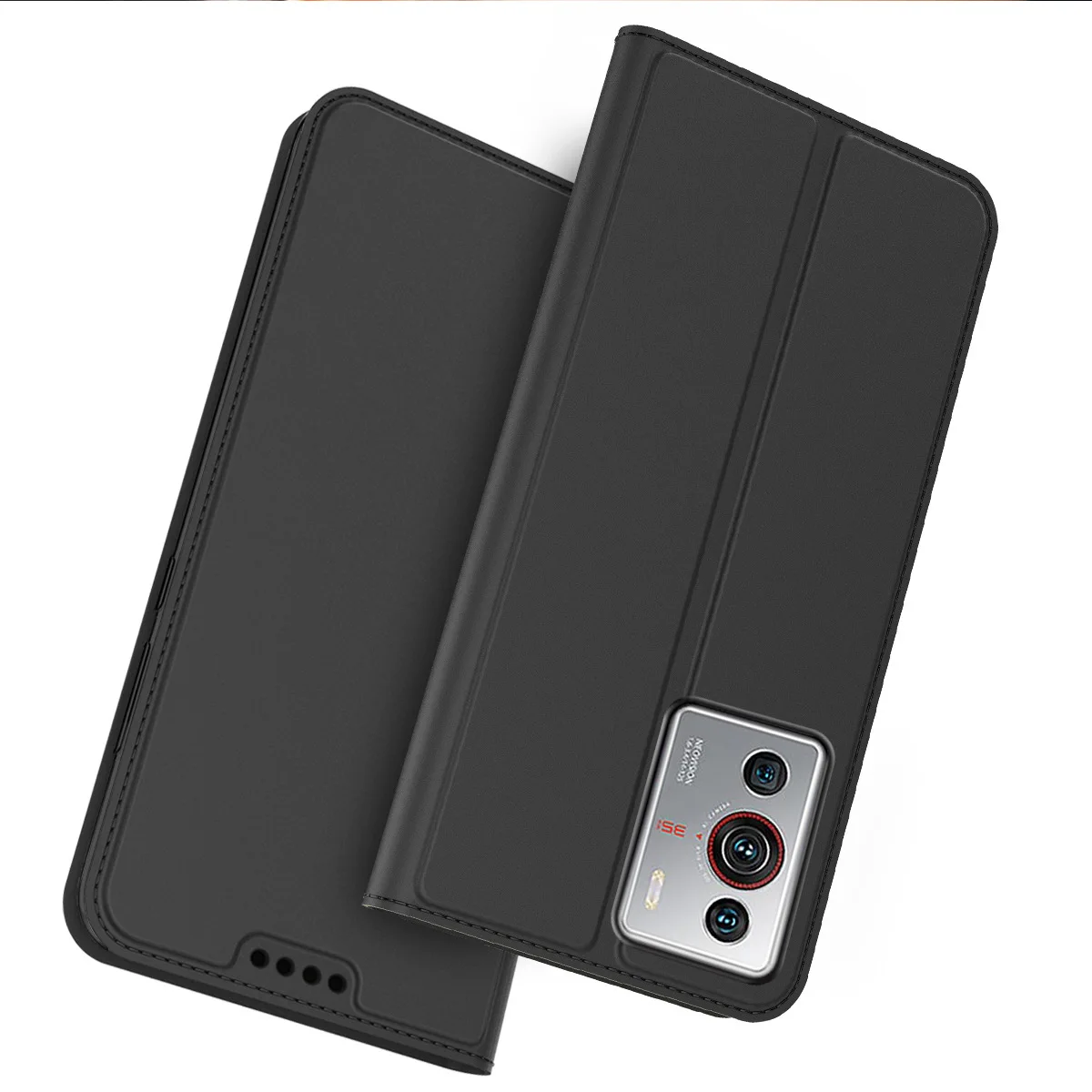 Флип-чехол из ПУ кожи для ZTE Nubia Red Magic 9 Pro Plus Z60