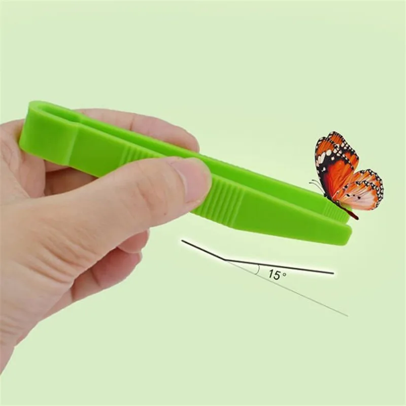 

Plastic Natuur Exploratie Speelgoed Kit Voor Kids Plant Insect Studie Tool-Plastic Scissor Clamp & Pincet