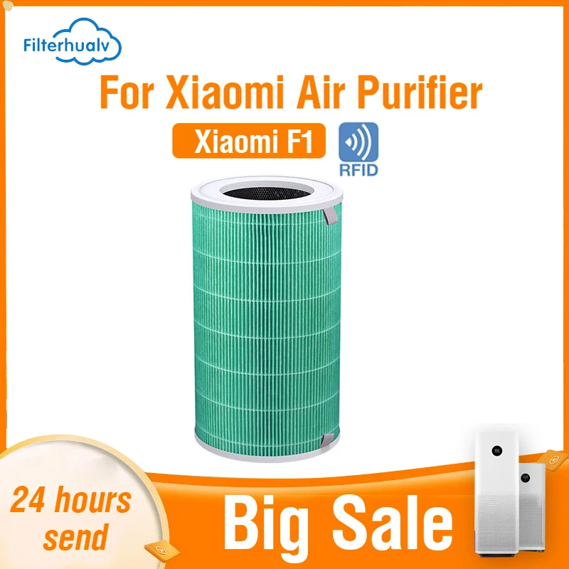 Фильтр Hepa Filterhualv для Xiaomi F1, фильтр с активированным углем для Xiaomi F1